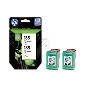 HP Tintenpatrone cyan/gelb/magenta (CB332HE, 135)