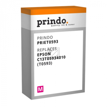 Prindo Tintenpatrone magenta (PRIET0593) ersetzt T0593