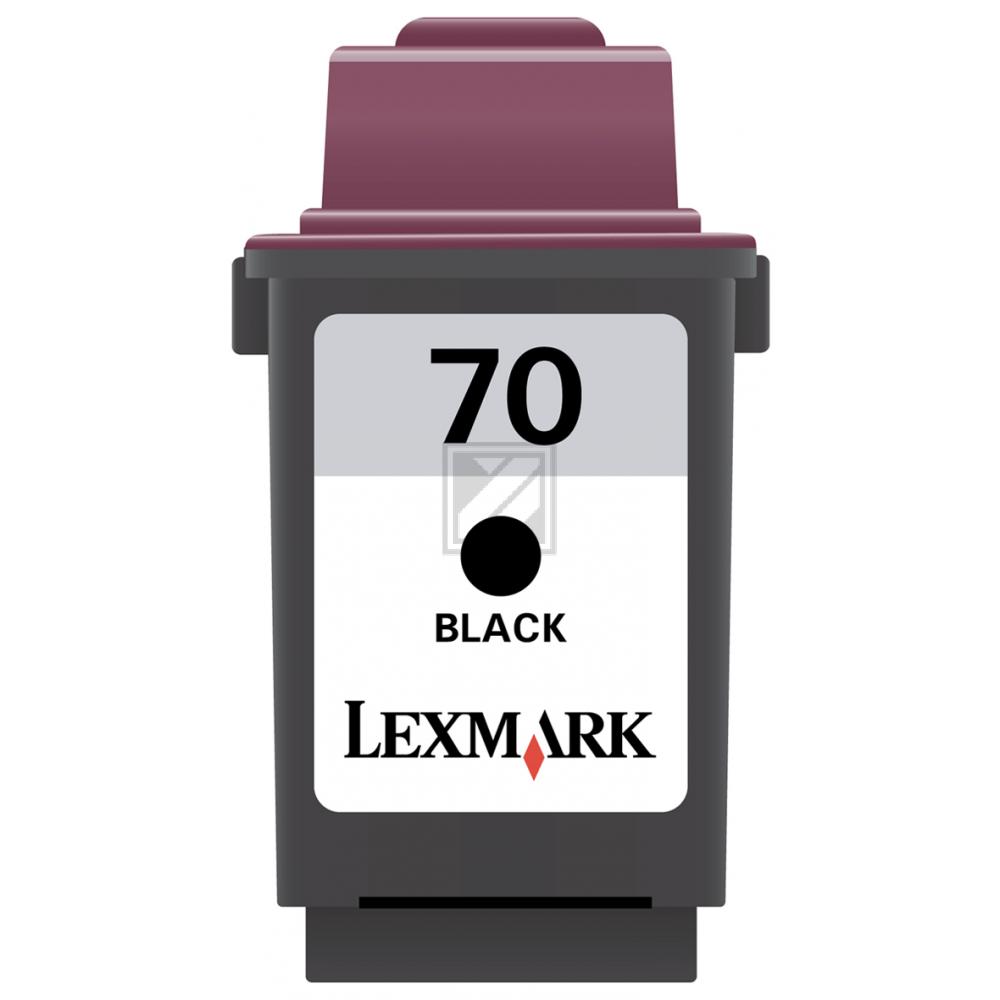 Lexmark Tintendruckkopf schwarz (12A1970, 70)