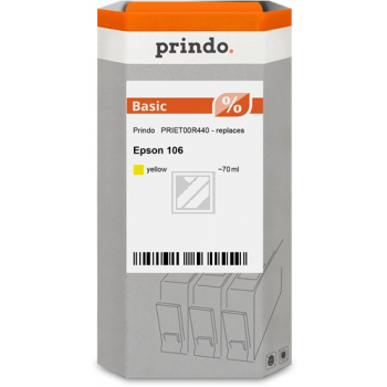 Prindo Tintennachfülltank (Basic) gelb (PRIET00R440) ersetzt 106