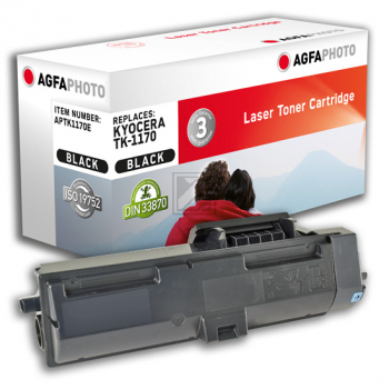 Agfaphoto Toner-Kartusche schwarz (APTK1170E) ersetzt TK-1170