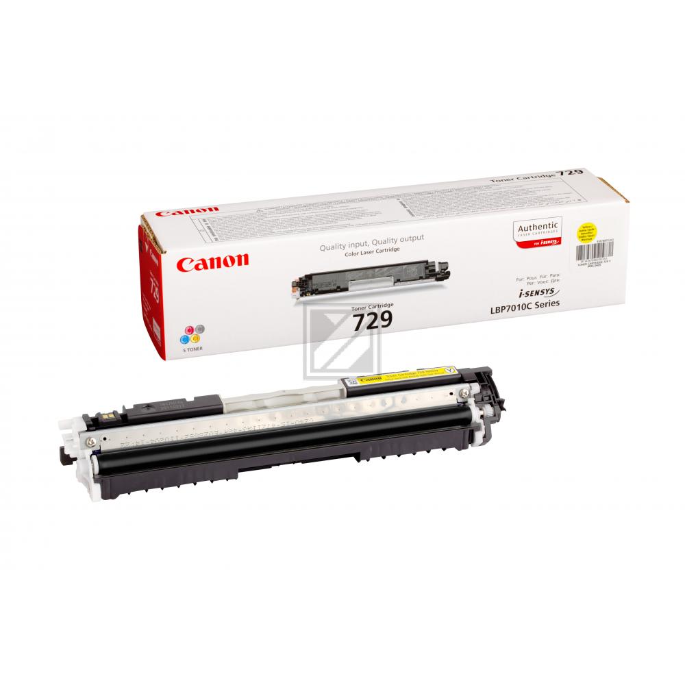 Canon Toner-Kartusche gelb (4367B002, 729)