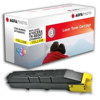 Agfaphoto Toner-Kartusche gelb (APTK8600YE) ersetzt TK-8600Y