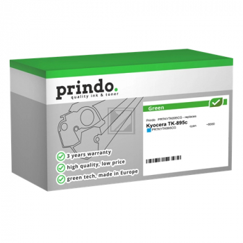 Prindo Toner-Kit (Green) cyan (PRTKYTK895CG) ersetzt TK-895C