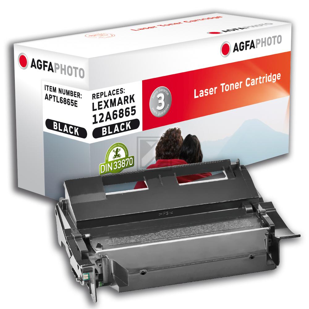 Agfaphoto Toner-Kartusche schwarz HC (APTL12A6865E) ersetzt 12A6765, DT47BLK