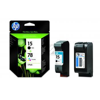 HP Tintendruckkopf cyan/gelb/magenta, schwarz (SA310AE#301, 15, 78)