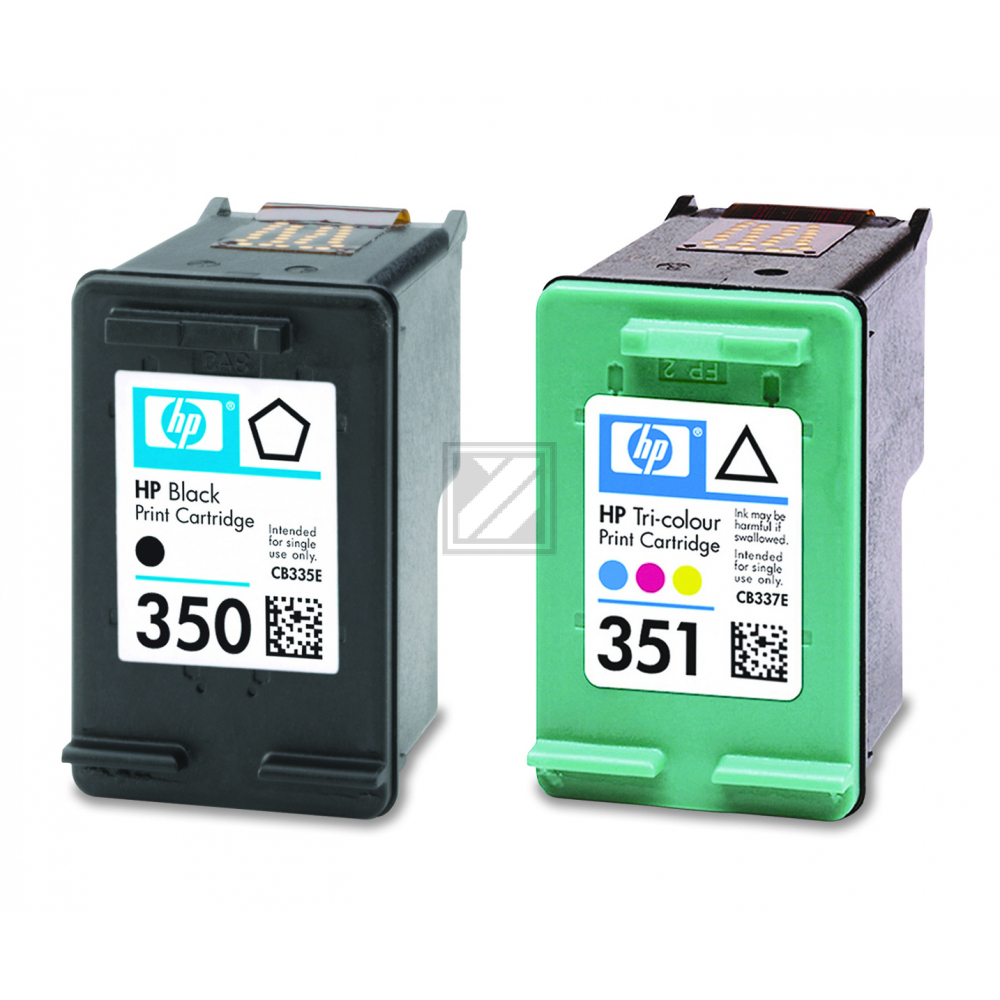 HP Tintendruckkopf cyan/gelb/magenta (SD412EE#301, 350, 351)