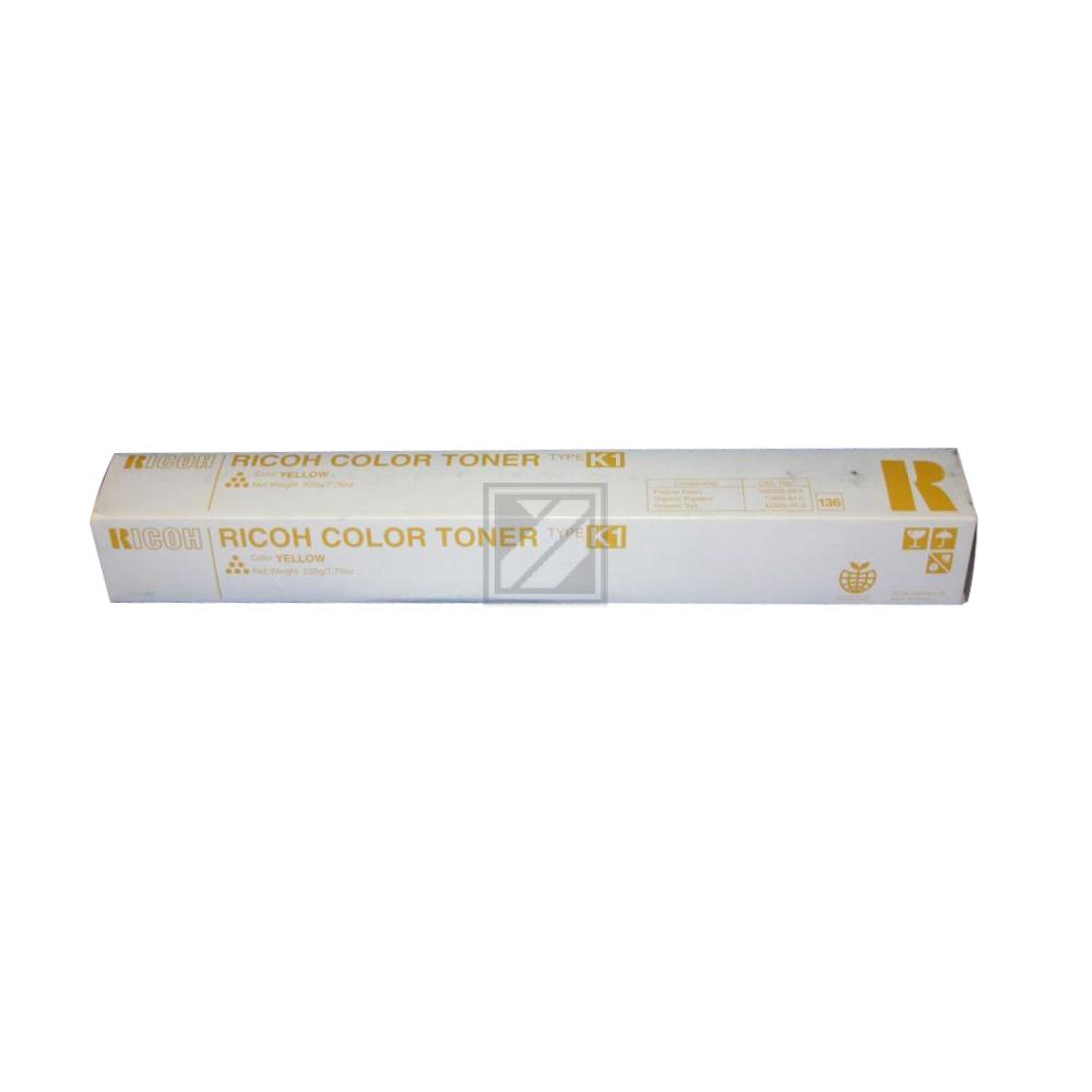 Ricoh Toner-Kit 4 x gelb (887921, TYPE-K1Y)