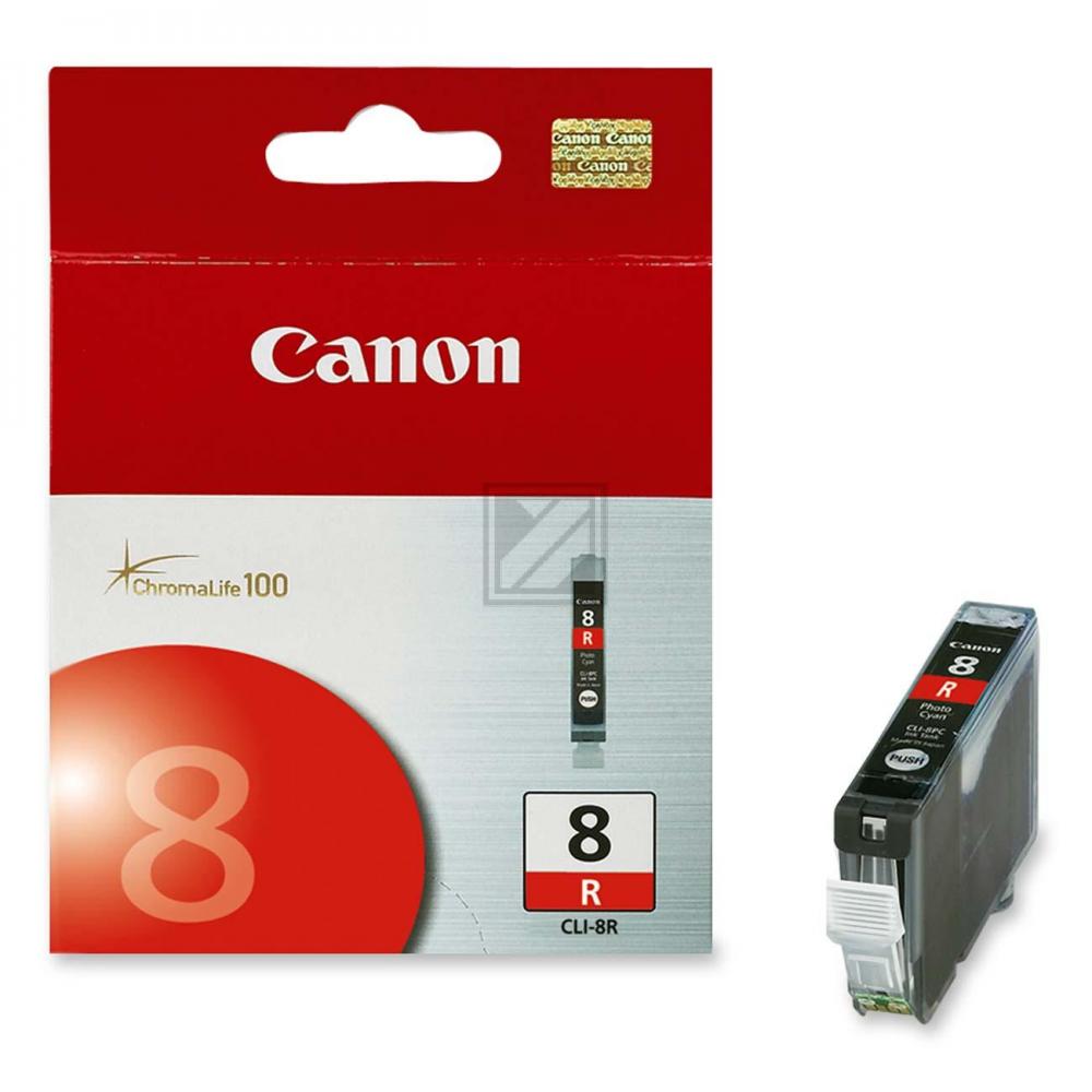 Canon Tintenpatrone rot (8891A008, CLI-8R)