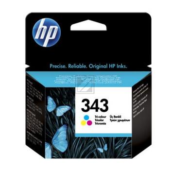 HP Tintendruckkopf cyan/gelb/magenta (C8766EE, 343)