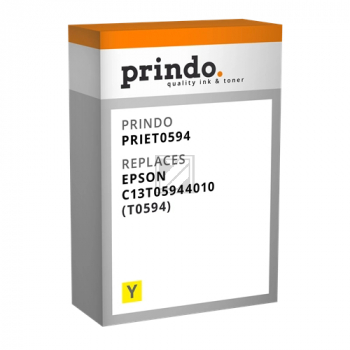 Prindo Tintenpatrone gelb (PRIET0594) ersetzt T0594