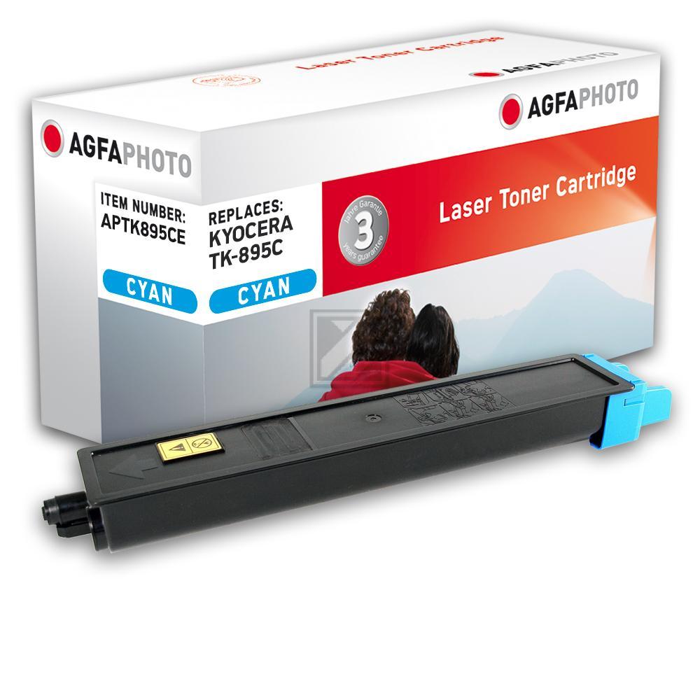 Agfaphoto Toner-Kit cyan (APTK895CE) ersetzt TK-895C