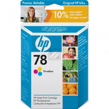 HP Tintendruckkopf cyan/gelb/magenta HC plus (C6578JE)