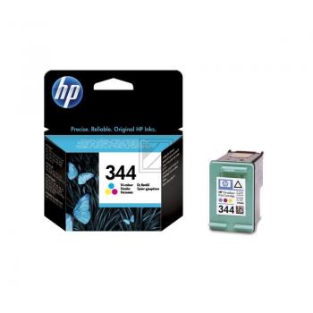 HP Tintendruckkopf cyan/gelb/magenta HC (CC577EE, 344)