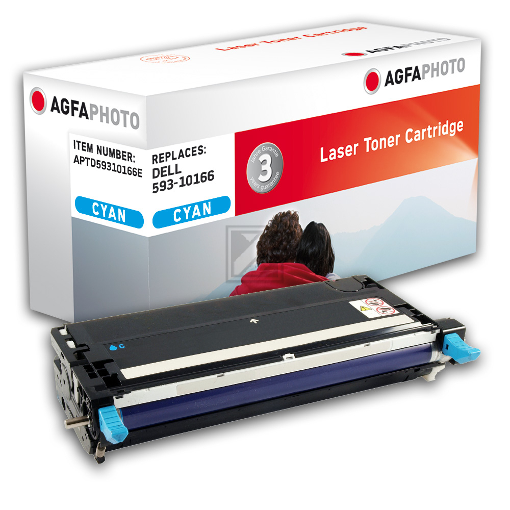 Agfaphoto Toner-Kartusche cyan (APTD59310166E) ersetzt RF012