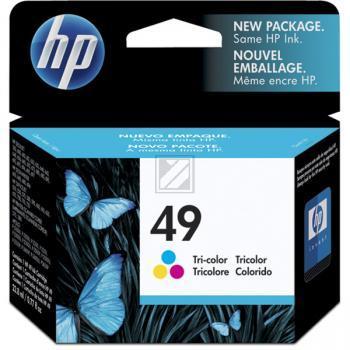 HP Tintendruckkopf cyan/gelb/magenta (51649GE, 49)