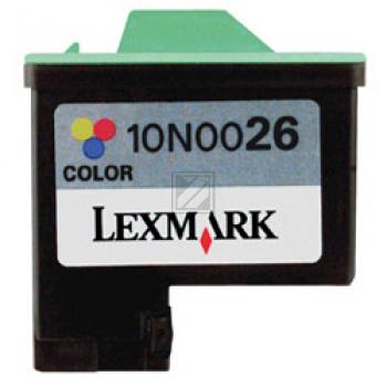 Lexmark Tintendruckkopf 3-farbig HC (10N0026, 26)