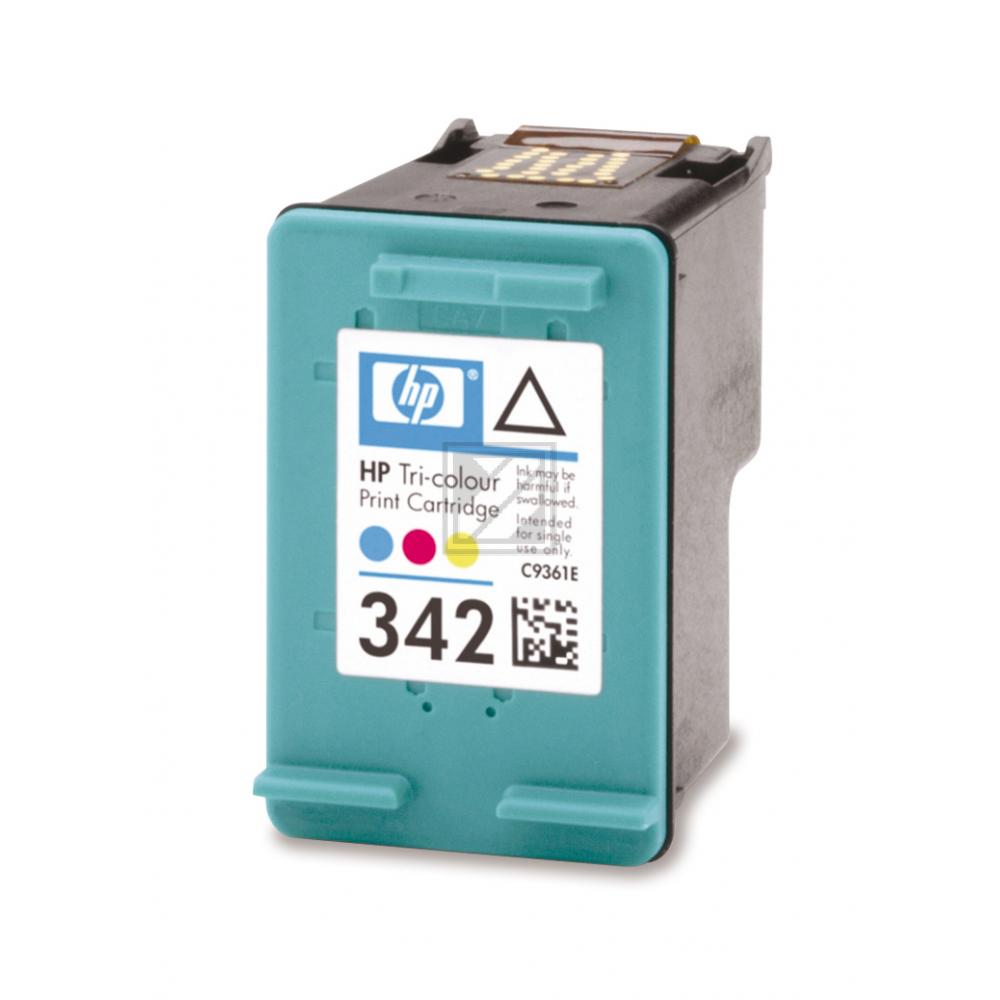 HP Tintenpatrone cyan/gelb/magenta (C9361EE, 342)