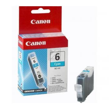 Canon Tintenpatrone cyan (4706A002, BCI-6C)