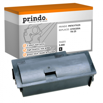 Prindo Toner-Kit schwarz (PRTKYTK25) ersetzt TK-25