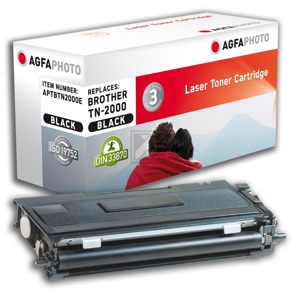 Agfaphoto Toner-Kit schwarz (APTBTN2000E) ersetzt TN-2000