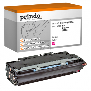 Prindo Toner-Kartusche magenta (PRTHPQ2673A) ersetzt 309A