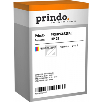 Prindo Tintendruckkopf cyan/gelb/magenta (PRIHPC8728AE) ersetzt 28