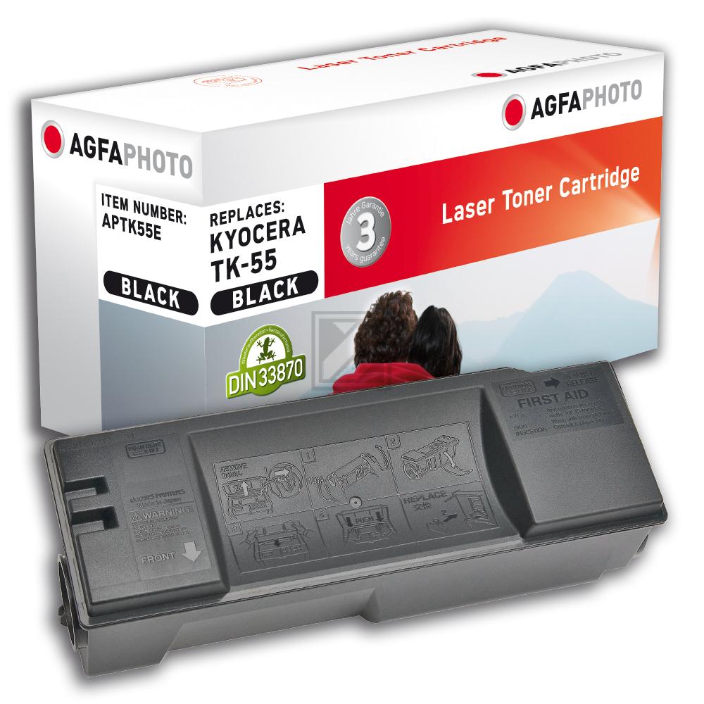 Agfaphoto Toner-Kit schwarz (APTK55E) ersetzt TK-55