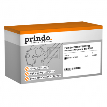Prindo Toner-Kit schwarz (PRTKYTK7205) ersetzt TK-7205
