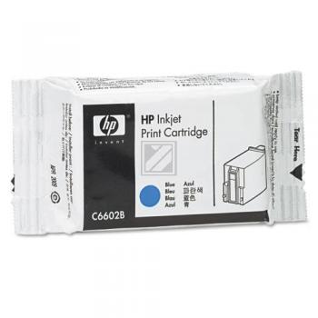 HP Tintendruckkopf blau (C6602B)