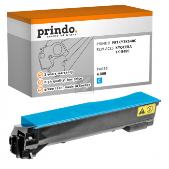 Prindo Toner-Kit cyan (PRTKYTK540C) ersetzt TK-540C