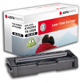 Agfaphoto Toner-Kit schwarz (APTK150BE) ersetzt TK-150K