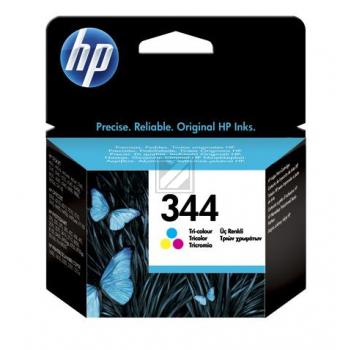 HP Tintendruckkopf cyan/gelb/magenta HC (C9363EE, 344)