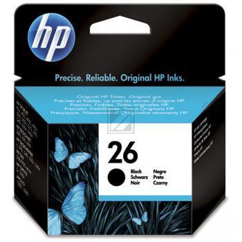 HP Tintendruckkopf schwarz (51626G, 26)