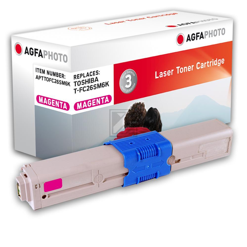 Agfaphoto Toner-Kit magenta (APTTOFC26SM6K) ersetzt T-FC26SM6K