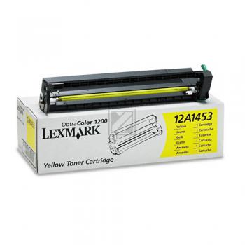 Lexmark Toner-Kartusche gelb (12A1453)