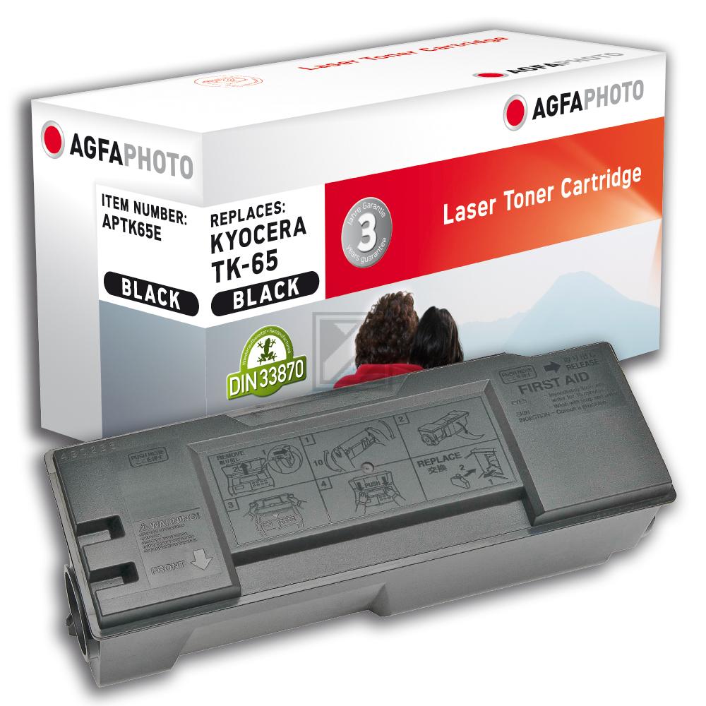 Agfaphoto Toner-Kit schwarz (APTK65E) ersetzt TK-65