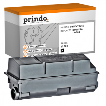 Prindo Toner-Kit schwarz (PRTKYTK360) ersetzt TK-360