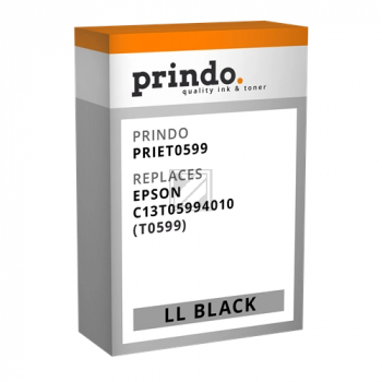 Prindo Tintenpatrone schwarz light, light (PRIET0599) ersetzt T0599
