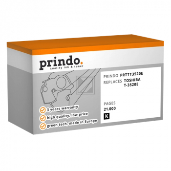 Prindo Toner-Kit schwarz (PRTTT3520E) ersetzt T-3520