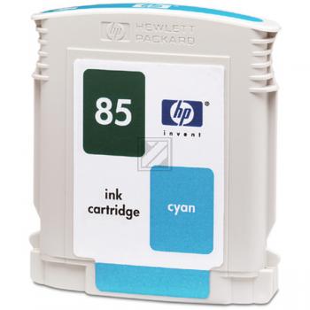 HP Tintenpatrone cyan (C9425A, 85)