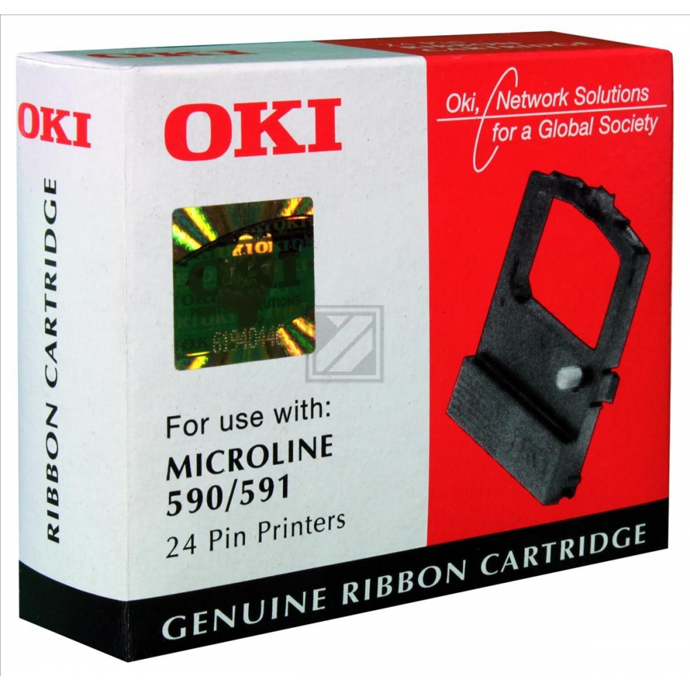 OKI Farbband Nylon Reink schwarz (09002316)