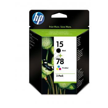 HP Tintendruckkopf cyan/gelb/magenta, schwarz (SA310AE#301, 15, 78)