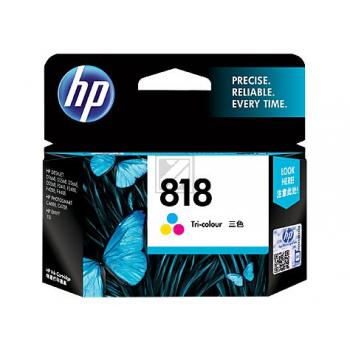 HP Tintendruckkopf cyan/gelb/magenta (CC643ZZ, 818)