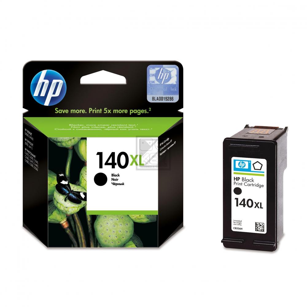 HP Tintenpatrone schwarz (CB336HE/SF, 140XL)