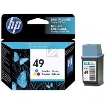 HP Tintendruckkopf cyan/gelb/magenta (51649GE, 49)