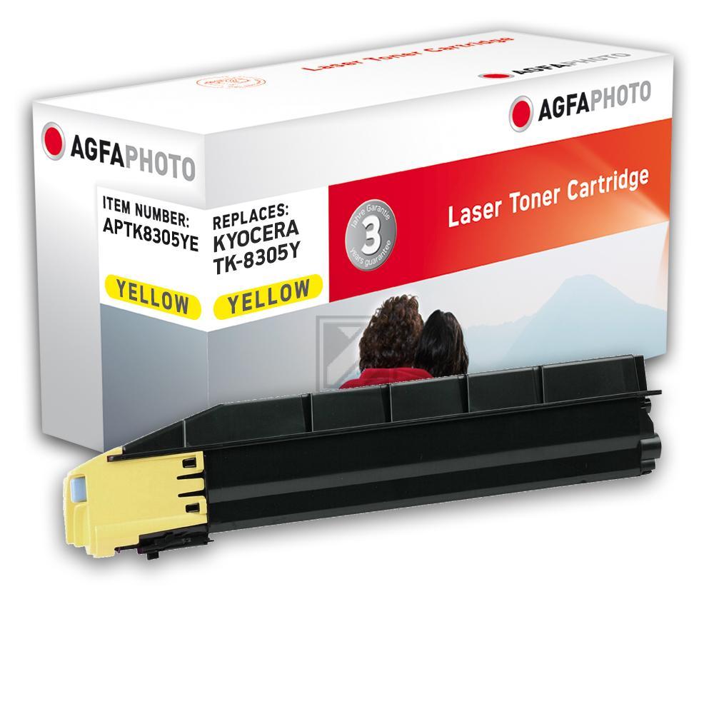 Agfaphoto Toner-Kit gelb (APTK8305YE) ersetzt TK-8305Y