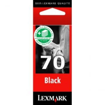 Lexmark Tintendruckkopf schwarz HC (12AX970E, 70)