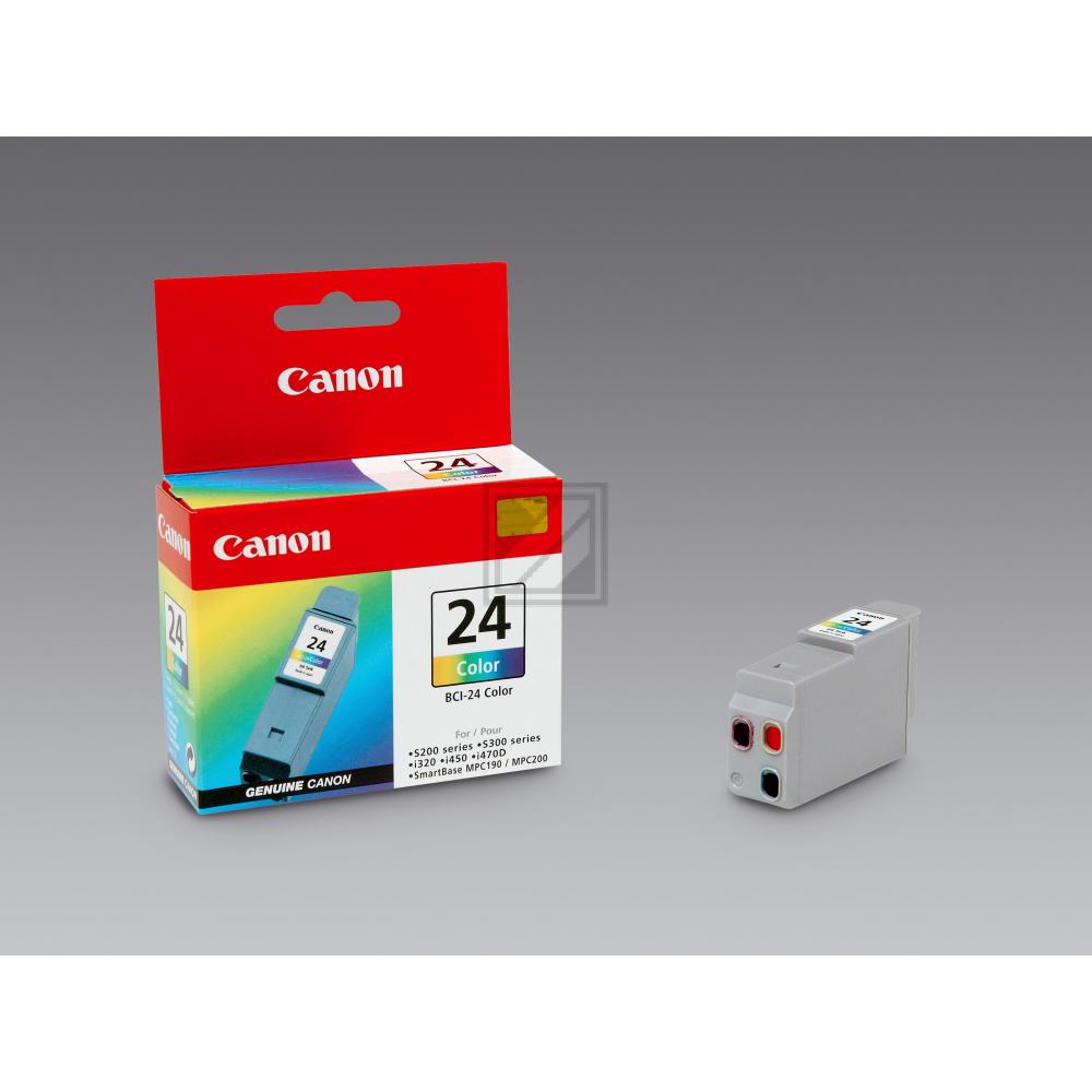 Canon Tintenpatrone cyan/gelb/magenta (6882A027, BCI-24C)