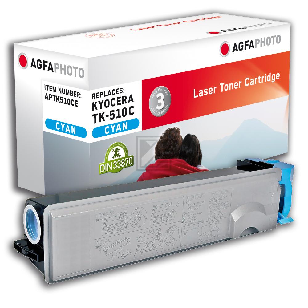 Agfaphoto Toner-Kit cyan (APTK510CE) ersetzt TK-510C